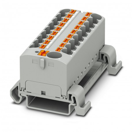Phoenix contact PTFIX 10/18X4-NS35A GY Block for distribution, nominal voltage: 800 V, rated current..