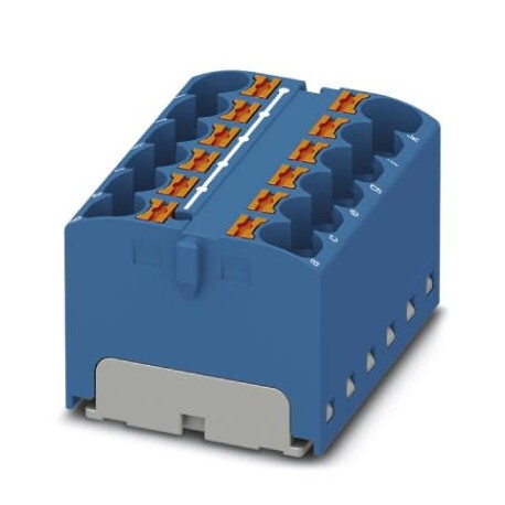 PHOENIX CONTACT PTFIX 12X4 BU PTFIX 12X4 BU 3273814 PHOENIX CONTACT Distribution block