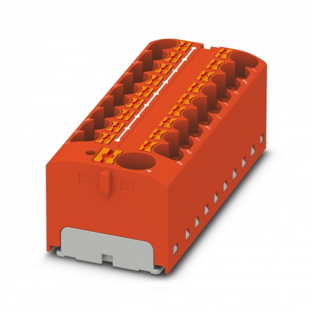 Phoenix contact PTFIX 10/18X4 RD Block for distribution, rated voltage: 450 V, nominal current: 32 A..