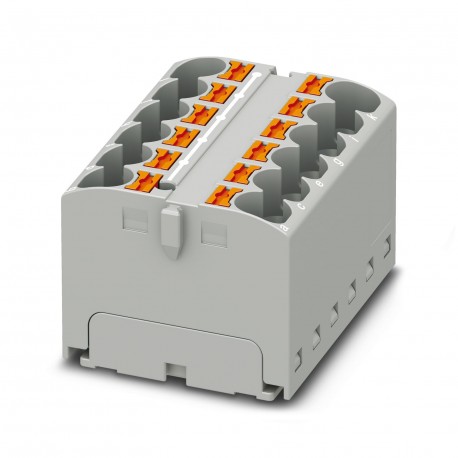 PHOENIX CONTACT PTFIX 12X4-G GY PTFIX 12X4-G GY 3273944 PHOENIX CONTACT Distribution block