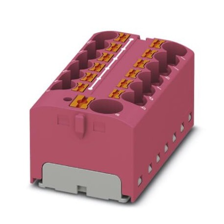 Phoenix contact PTFIX 10/12X4-G PK Distribution block, bridged internally, nom. voltage: 450 V, nomi..