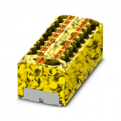 Phoenix contact PTFIX 10/18X4-FE-G Block for distribution, bridged internally, rated voltage: 450 V,..