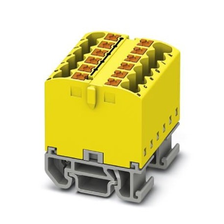 Phoenix contact PTFIX 12X2,5-NS15A YE Distribution block