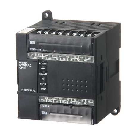 OMRON CP1E-E14DR-A CP1E-E14DR-A 333286 CP1EE14DRA OMRON CPU 8/6 I/O AC Relay Outputs 2K Program, 2K Data