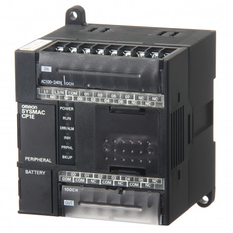 Omron CP1E-N14DT-A CP1EN14DTA OMRON CPU 8/6 I/O AC Outputs Transistor NPN 8K Program 8K Data