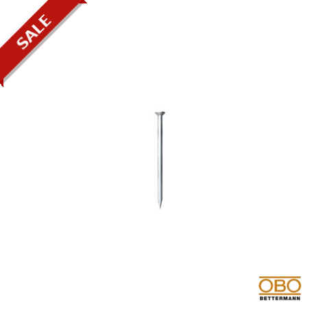 OBO BETTERMANN 362 Z 40 G 362 Z 40 G 3354407 OBO BETTERMANN Steel nail hardened, 2x40mm, Electrogalvanised, DIN 50961, Steel, St
