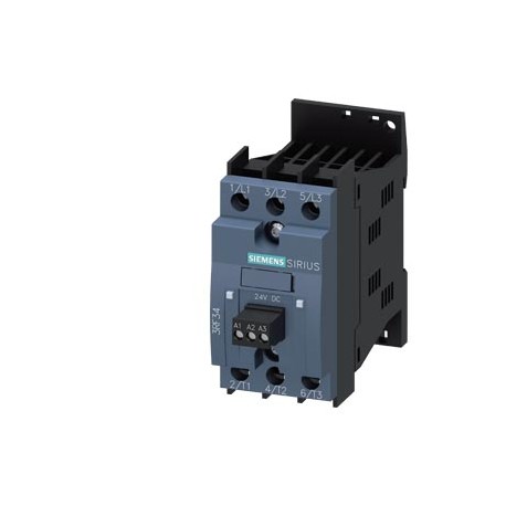 SIEMENS 3RF3403-1BD04 3RF3403-1BD04 SIEMENS Solid-state contactor 3-phase 3RF3 AC 53 / 3.8 A / 40 °C 48-480 V / 24 V DC Reversing ..