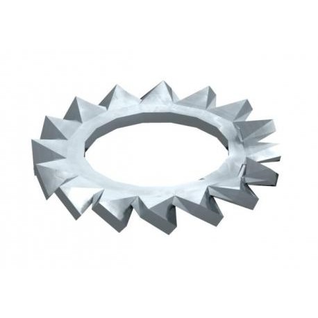 Obo-bettermann SWS M12 G DIN 6798 A M12 G 3404129 OBO BETTERMANN Serrated washer , M12, Electrogalvanised, DIN 50961, Steel, St