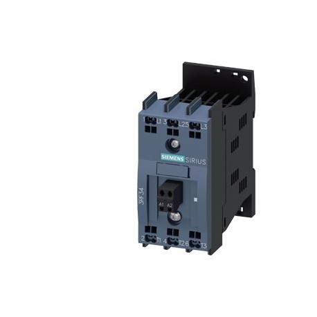 SIEMENS 3RF3405-2BB04 3RF3405-2BB04 SIEMENS Solid-state contactor 3-phase 3RF3 AC 53 / 5.2 A / 40 °C 48-480 V / 24 V DC 2-phase co..