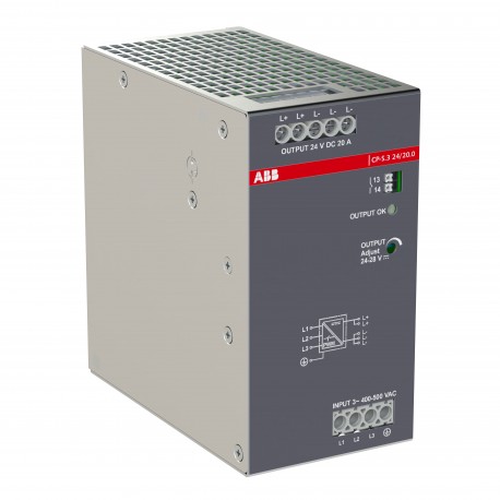 ABB 1SVR340767R1000 1SVR340767R1000 ABB CP-S.3 24/20.0 Power supply t