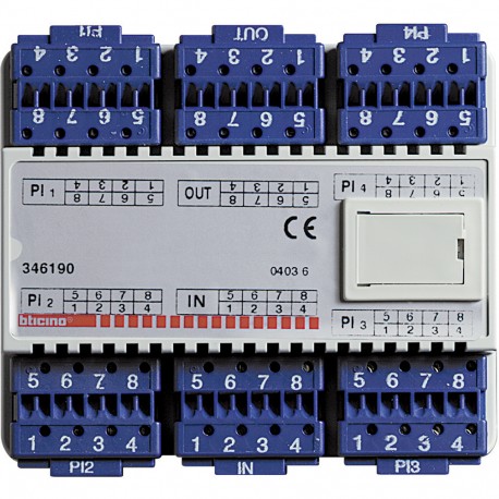 Bticino 346190 BTCINO DISTRIBUTOR PLANT AU-VID DIG