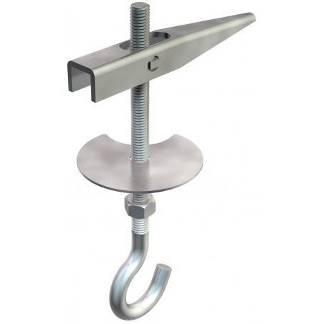 OBO BETTERMANN 455 M5x65 G 455 M5x65 G 3482057 OBO BETTERMANN Tilting anchors with ceiling hook, M5x65mm, Electrogalvanised, DIN 50961,..
