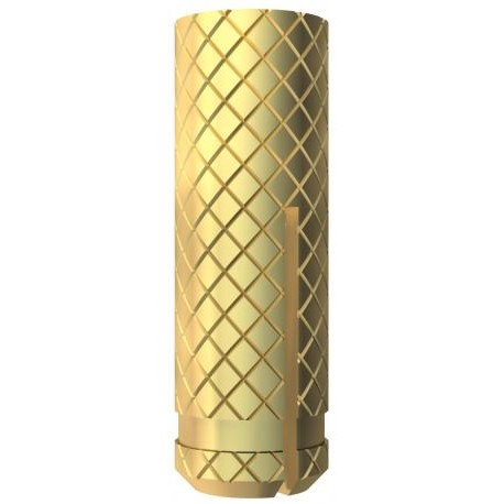 Obo-bettermann 865 M6x24 OBO BETTERMANN Brass expanding anchor , M6, Brass, CuZn