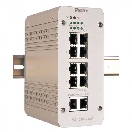OMRON WES PSI-1010G-24V WES PSI-1010G-24V 353032 WESPSI1010G24V OMRON Switch 2 x 10/100/1000BaseTX, 8 x 10/100BaseTX, PoE, 24v Dc