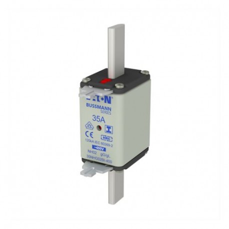 EATON - MOELLER NH FUSE 35A 400V GG/GL SIZE 02 NH FUSE 35A 400V GG/GL SIZE 02 35NHG02BI-400 EATON ELECTRIC cartridge fuse, BT 35 A, AC 400 V, NH02, gL/gG, ..