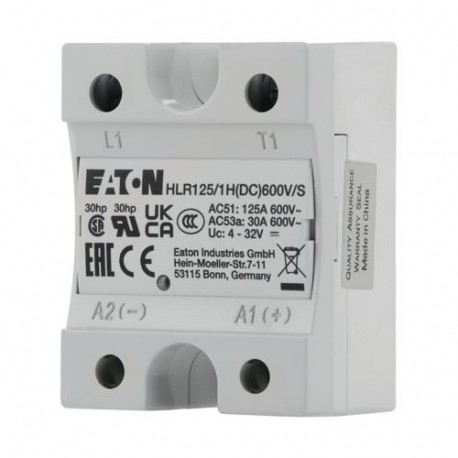 Eaton-moeller HLR125/1H(DC)600V/S Y7-360056 EATON ELECTRIC HLR125/1H(DC)600V/S