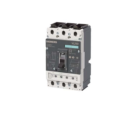 SIEMENS 3VL3720-2SS33-0AA0 3VL3720-2SS33-0AA0 SIEMENS circuit breaker VL250H high breaking capacity Icu 70kA, 415V AC 3-pole, motor pro..
