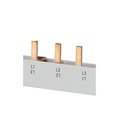 Siemens 5ST3746-2 Pin busbar, 4-phase 10 mm2, 1020mm, gray insulation can be cut for CB 2P+AUX