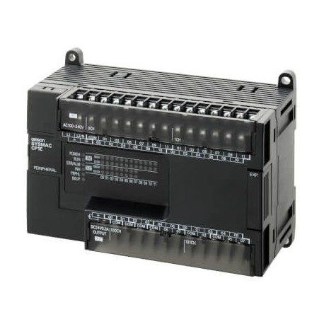 OMRON CP1E-E40SDR-A CP1E-E40SDR-A 377331 CP1EE40SDRA OMRON CPU S 24/16 I/O AC Relay Outputs 2K + 2K