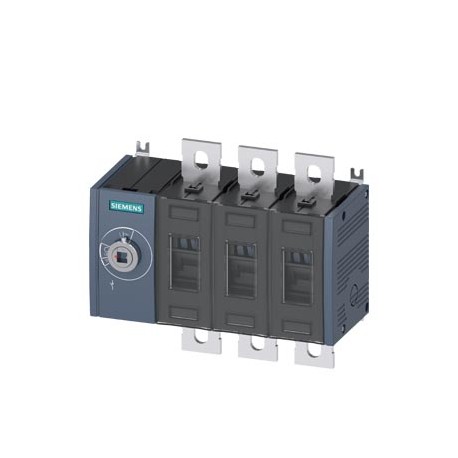 SIEMENS 3KD3830-0PE10-0 3KD3830-0PE10-0 SIEMENS Switch disconnector 250 A, Size 3, 3-pole Front operating mechanism left Basic unit ..