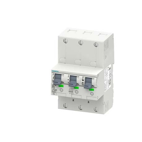 Siemens 5SP3840-3 Main miniature circuit breaker (SHU), 3x 1-pole, E 40, 400V