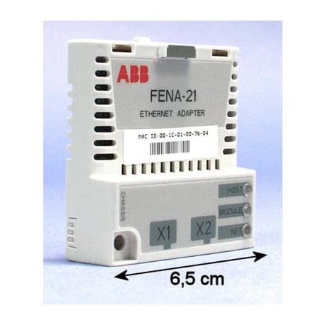 Abb 3AUA0000089109 FENA-21 3AUA0000089109 ABB Field Bus adapter module, 2 x Ethernet (EtherNet/IP, Modbus/TCP, PROFINET)