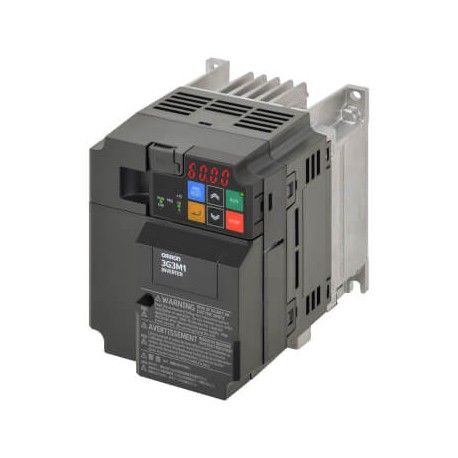 OMRON 3G3M1-AB015 3G3M1-AB015 3G3M9430E 3G3M1AB015 OMRON M1 AC Drive, 1.5/2.2 kW (HD/ND), 8.0/9.6 A (HD/ND), 200 VAC, 1~ input..