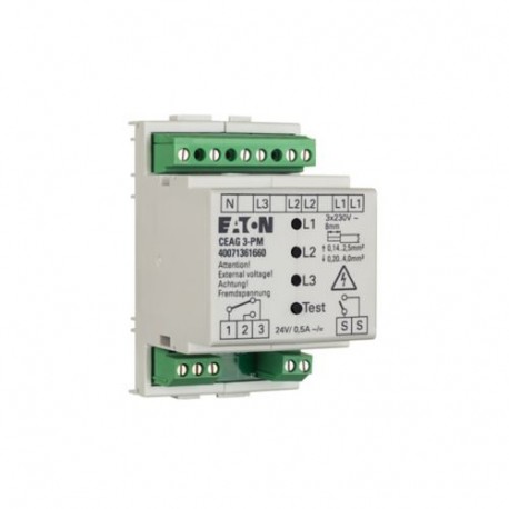 EATON - MOELLER 3-PM Modul mit Test-Taster 3-PM Modul mit Test-Taster 40071361660 EATON ELECTRIC 3-PM Modul mit Test-Taster