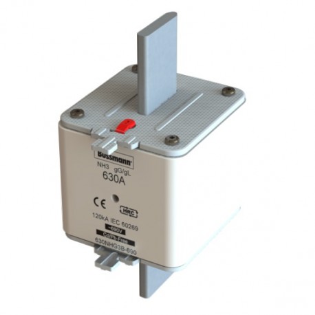 EATON - MOELLER NH FUSE 400A 690V gG SIZE 3 NH FUSE 400A 690V gG SIZE 3 400NHG3B-690 EATON ELECTRIC Fuse-link, LV, 100 A, AC 690V, NH1, gL/gG, IEC, dual..