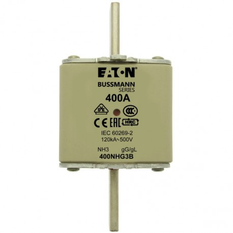 EATON - MOELLER Low Voltage - NH Low Voltage NH 400NHG3BI-690 EATON ELECTRIC Low-voltage h.b.c fuse switch strip, 160A, size 00