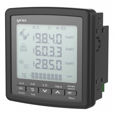 Entes 40101023 MODULAR NETWORK ANALYZER WITH LCD SCREEN