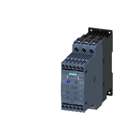 Siemens 3RW4027-1BB14 SIRIUS soft starter S0 32 A, 15 kW/400 V, 40 °C 200-480 V AC, 110-230 V AC/DC Screw te..