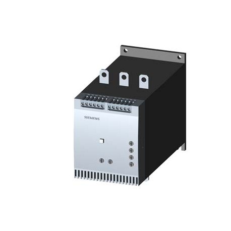 Siemens 3RW4055-6BB44 SIRIUS soft starter S6 134 A, 75 kW/400 V, 40 °C 200-460 V AC, 230 V AC Screw terminal..