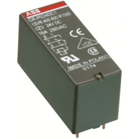 ABB 1SVR405606R1000 1SVR405606R1000 ABB CR-P024DC2G plug-in relay