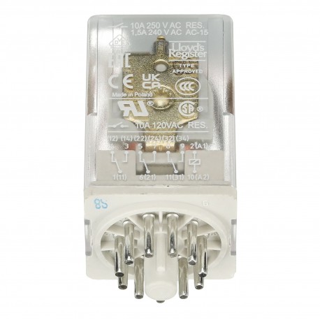 ABB 1SVR405622R6000 1SVR405622R6000 ABB CR-U048DC3 Pluggable interface relay 3c/o, A1-A2 48VDC, 250V/10A