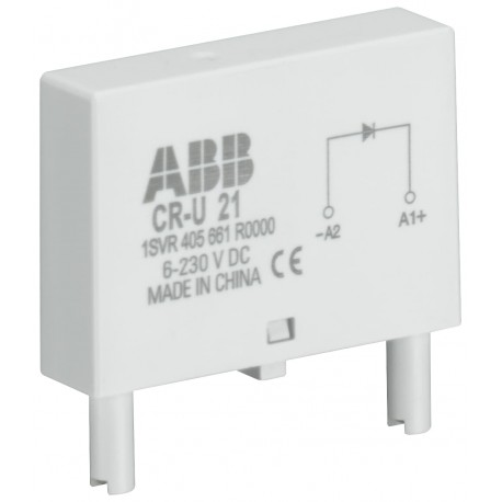 ABB 1SVR405663R4000 1SVR405663R4000 ABB CR-U 51D Pluggable module RC element, 24-60VAC/DC