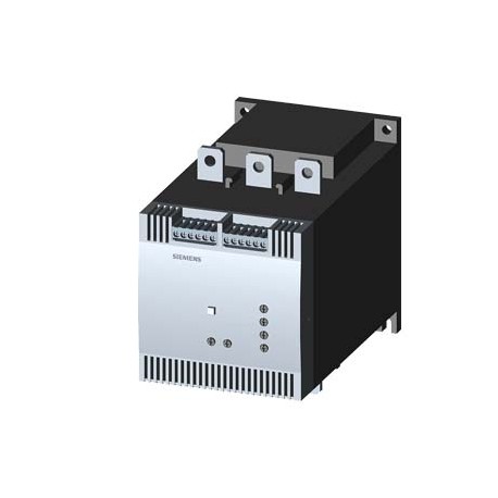 Siemens 3RW4073-6BB34 SIRIUS soft starter S12 205 A, 150 hp/460 V, 50 °C 200-460 V AC, 115 V AC Screw termin..