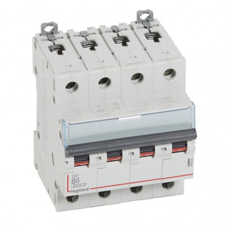 Legrand 407621 MAGNET DX3 6/10KA B 4P 6A