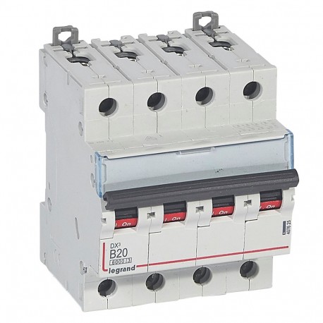 LEGRAND 407625 407625 LEGRAND MAGNET DX3 6/10KA B 4P 20A