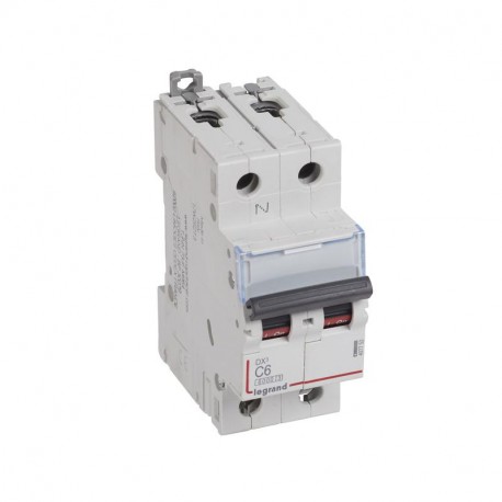 Legrand 407752 MAGNET DX3 6/10 KA C P+N 6A