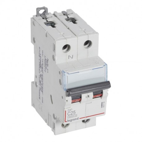 Legrand 407758 MAGNET DX3 6/10 KA C P+N 25A