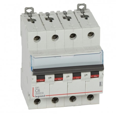 Legrand 407924 MAGNET DX3 6/10 KA C 4P 6A
