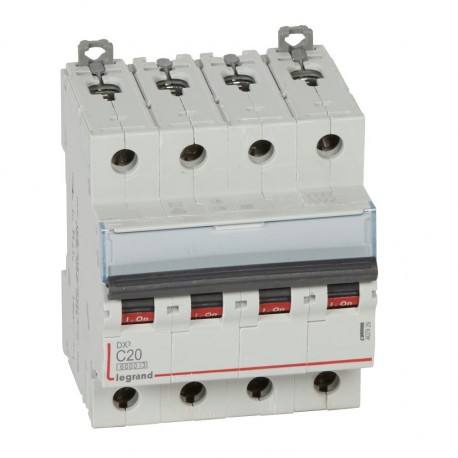 LEGRAND 407929 407929 LEGRAND MAGNET DX3 6/10 KA C 4P 20A