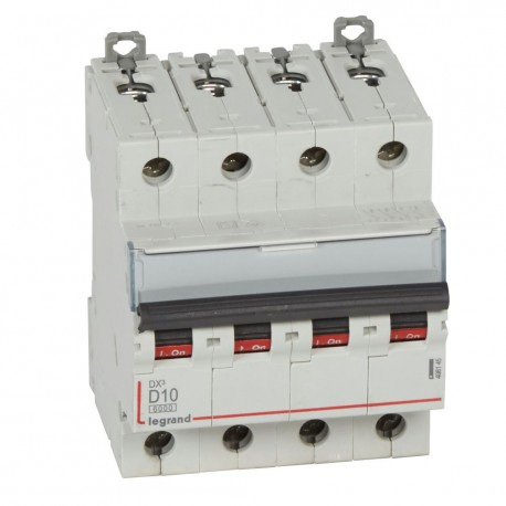 LEGRAND 408145 408145 LEGRAND MAGNET DX3 6/10 KA D 4P 10A