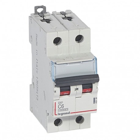 Legrand 409199 MAGNET DX3 10/16kA C 2P 6A