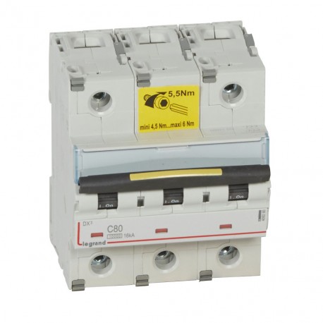 LEGRAND 409280 409280 LEGRAND MAGNET DX3 10/16kA C 3P 80A