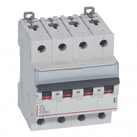 LEGRAND 409333 409333 LEGRAND MAGNET DX3 10/16kA C 4P 6A