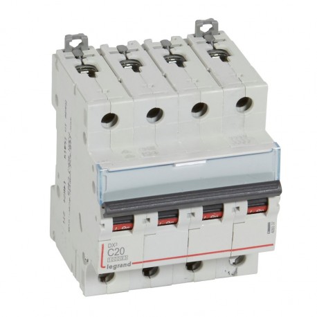 Legrand 409337 MAGNET DX3 10/16kA C 4P 20A