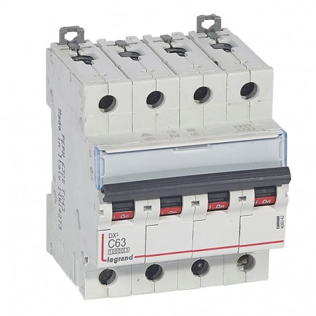 Legrand 409342 MAGNET DX3 10/16kA C 4P 63A