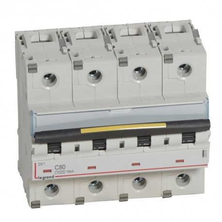 LEGRAND 409362 409362 LEGRAND MAGNET DX3 10/16kA C 4P 80A